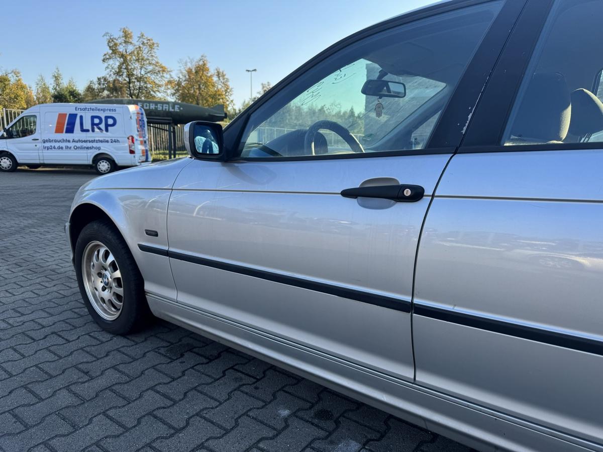 BMW 3er E46 original T&uuml;r vorn links 354 Titansilber Rohbau Bj.1998